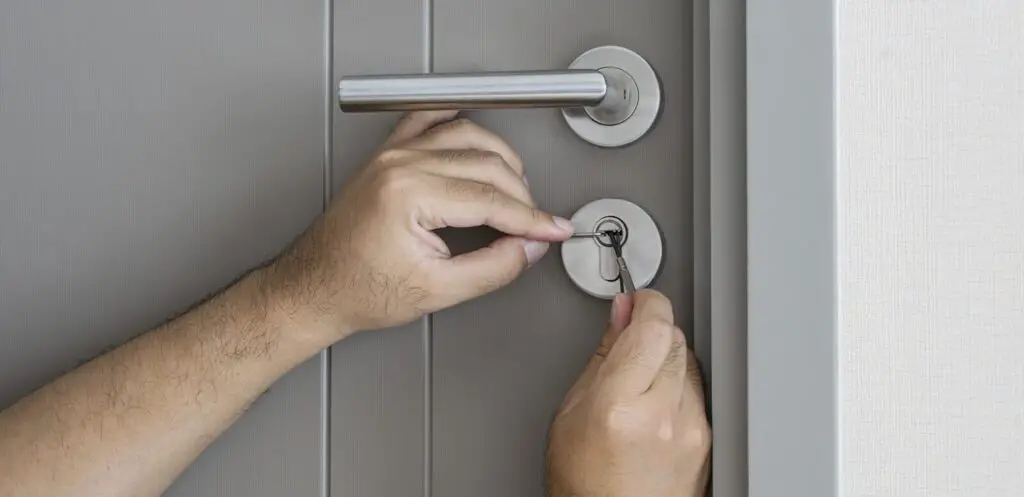 How To Secure Outward Opening Door