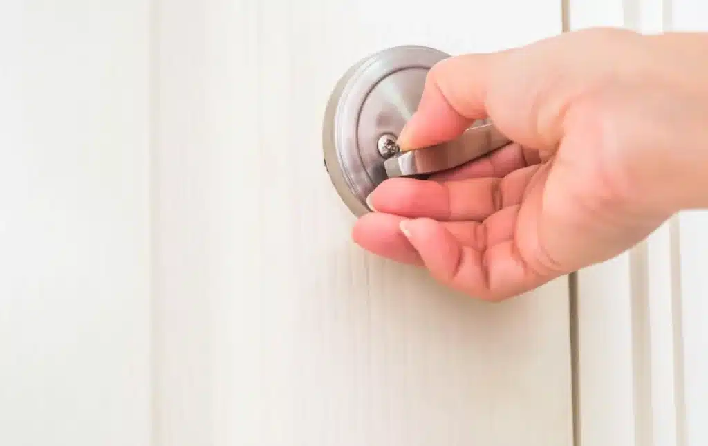 How To Lock A Pocket Door