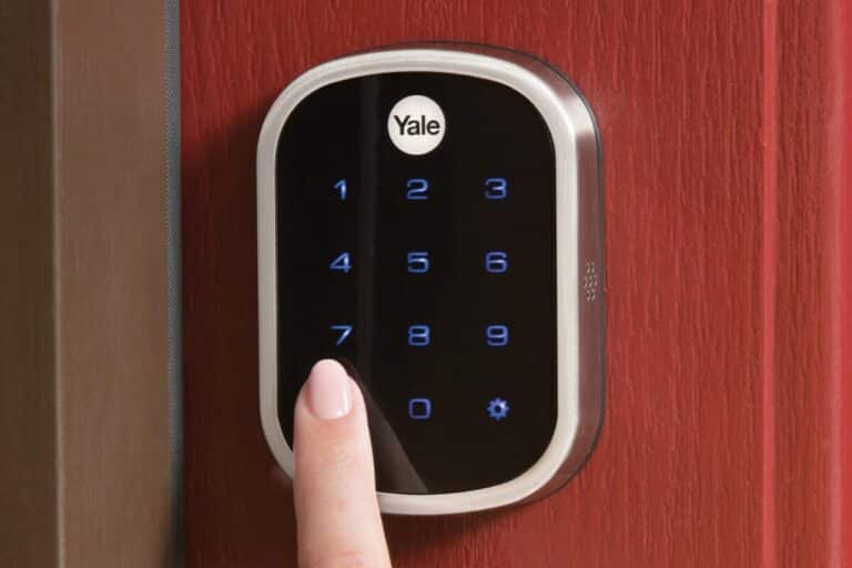 How To Lock Yale Keypad