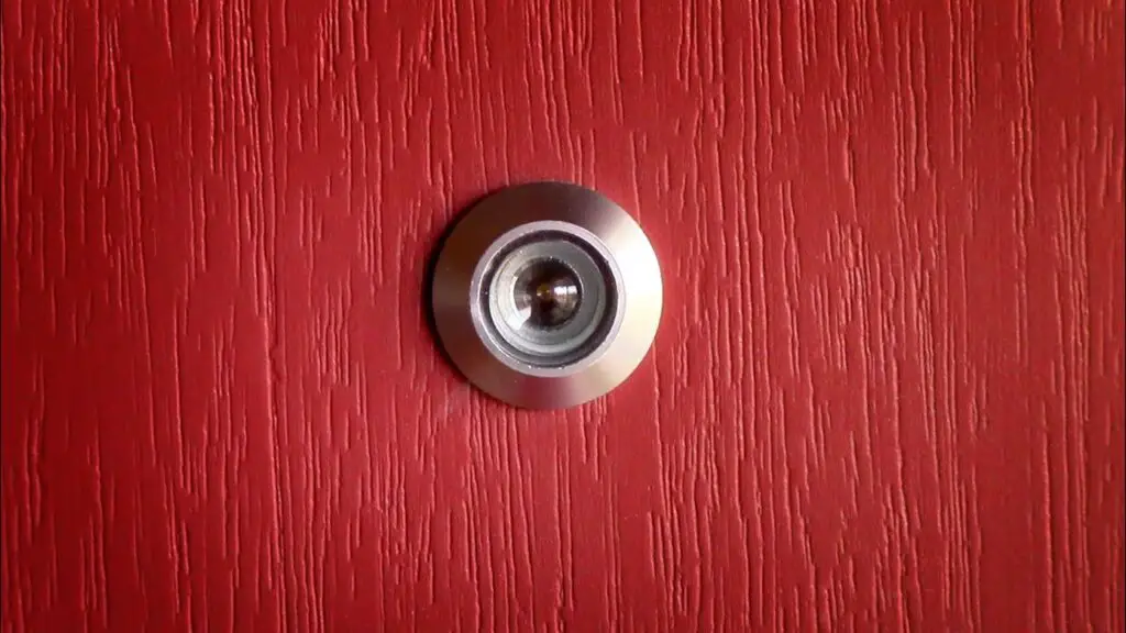 How To Install Peephole In Metal Door