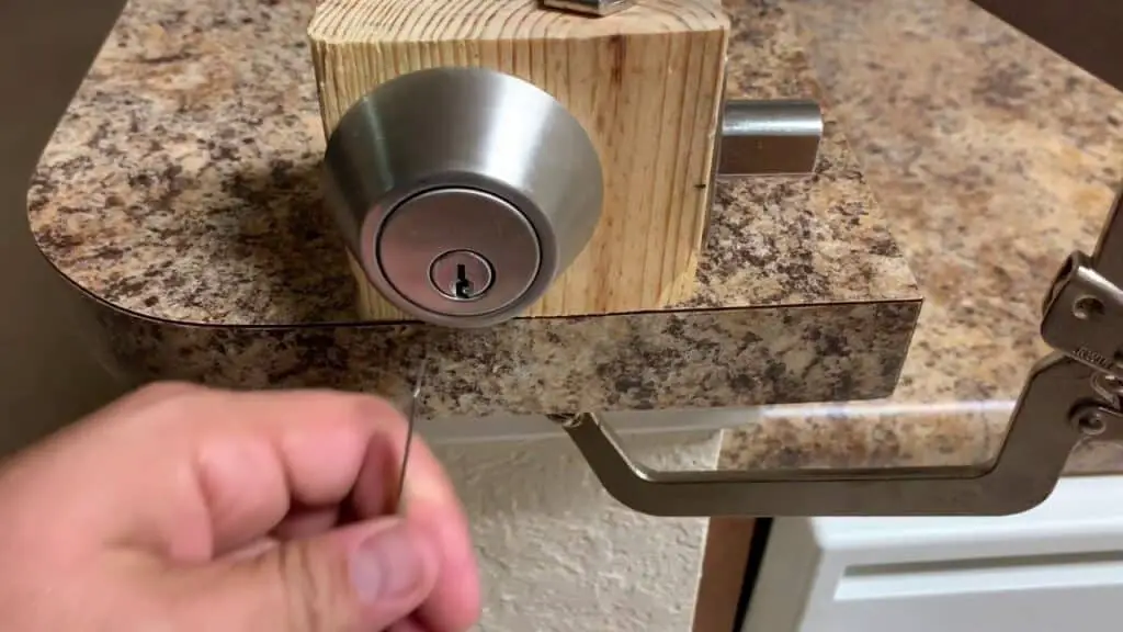 How To Open A Deadbolt Lock From The Outside