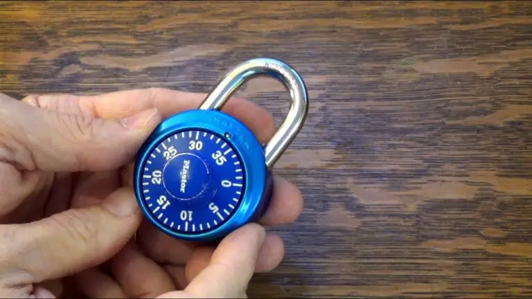How To Open Master Lock 4 Digit Combination With Code