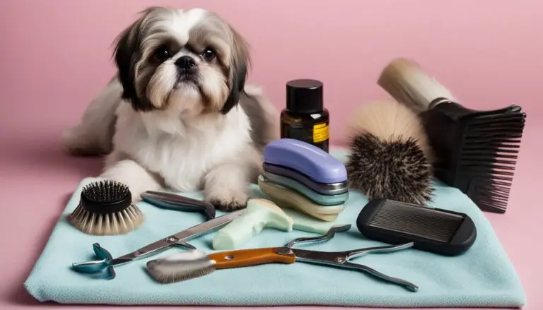 Home Grooming Shih Tzu