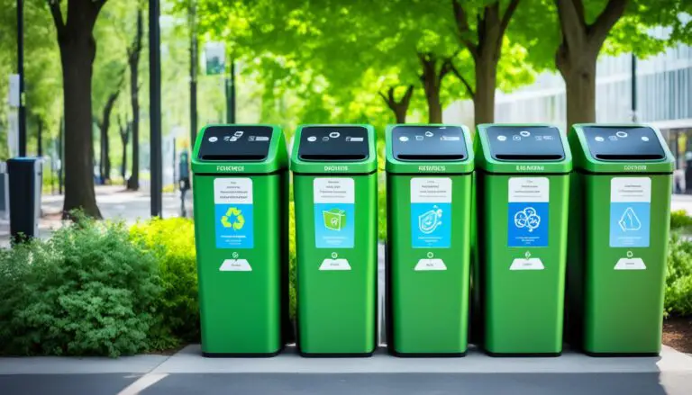smart recycling bins